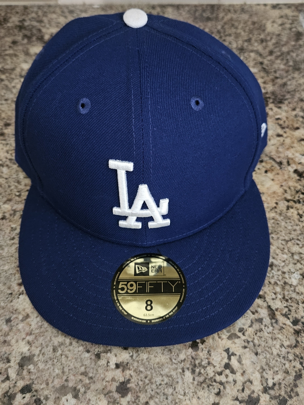 New Era Blue LA Dodgers 59FIFTY Fitted Cap